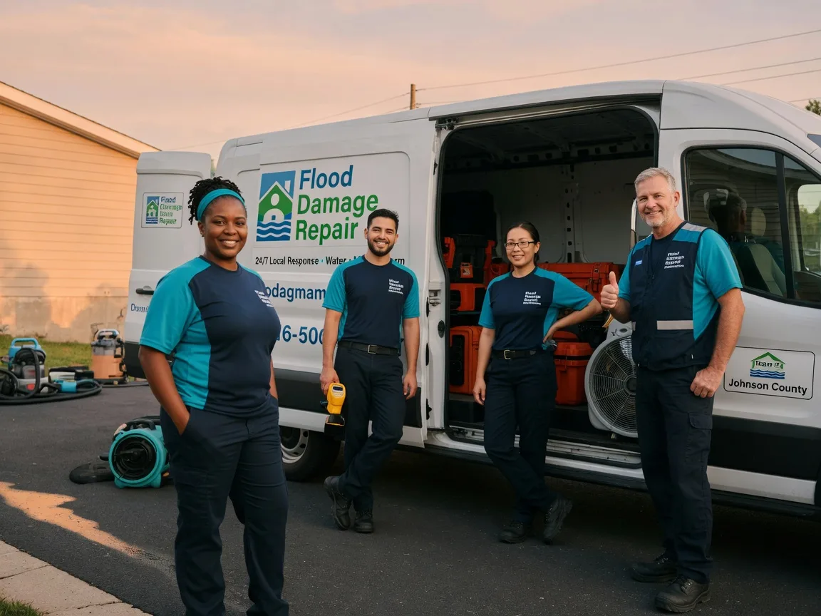 Water Damage Restoration company in Shawnee, KS